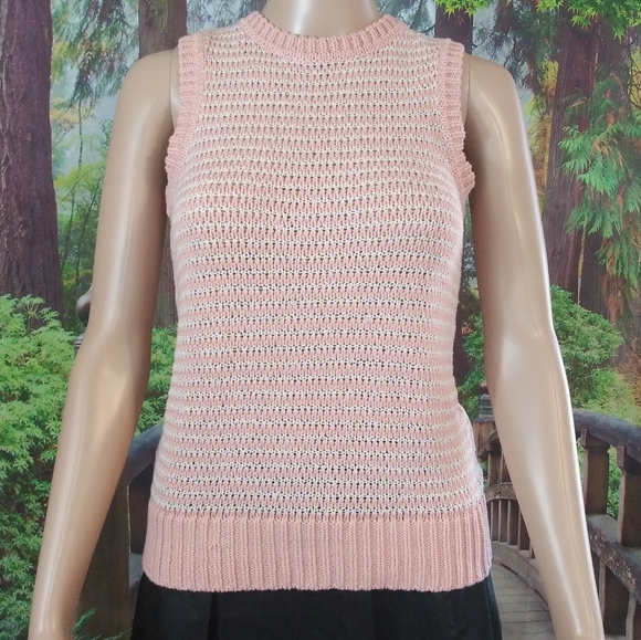 💮J Brand Rose Garey Sweater Tank Vest S - Picture 2 of 7